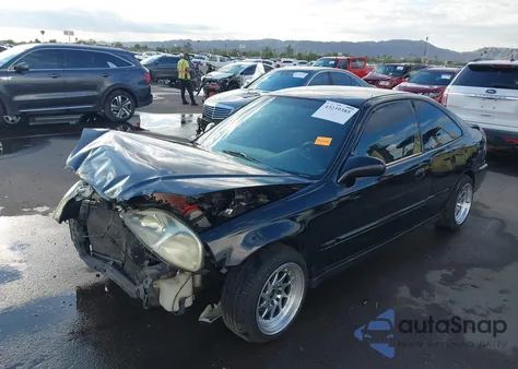 1997 Honda Civic Hx из США, поврежденный, VIN 1HGEJ7126VL035113